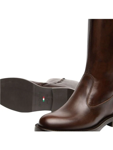 STIVALI TACCO BASSO CASUAL DONNA MARRONE