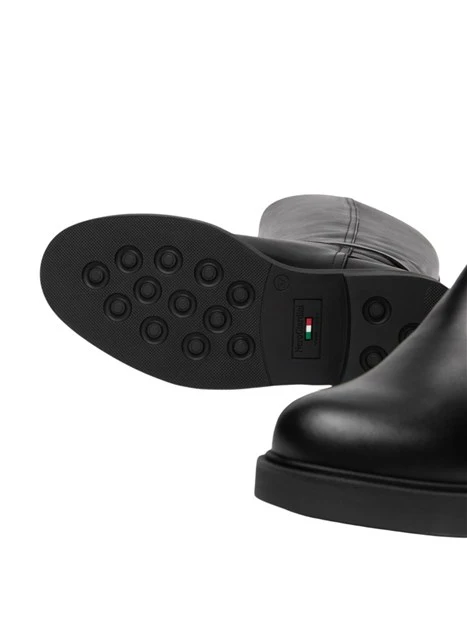 STIVALI TACCO BASSO ELEGANTI DONNA NERO