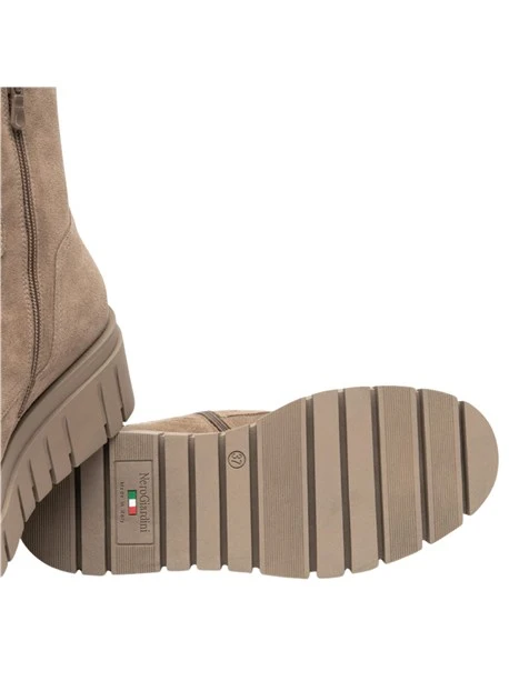 ANFIBI PLATFORM CON ZIP DONNA TORTORA