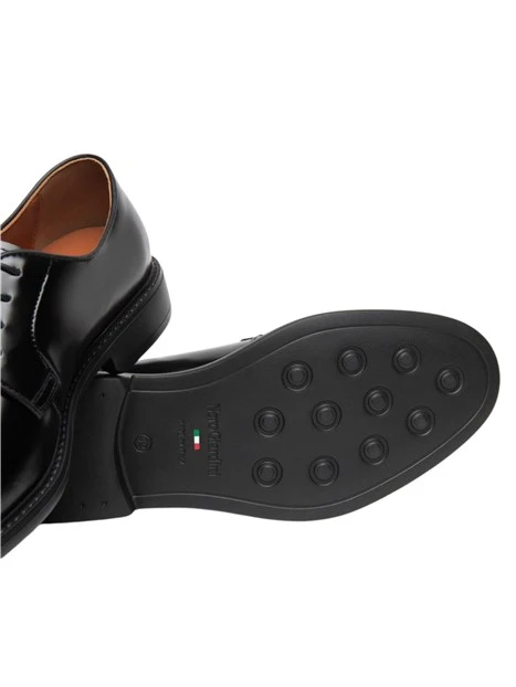 STRINGATE DERBY CON SOLETTA ESTRAIBILE UOMO NERO