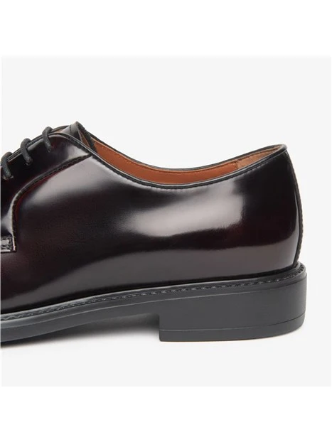 STRINGATE DERBY CON SOLETTA ESTRAIBILE UOMO BORDEAUX