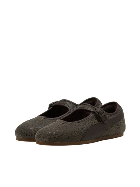 BALLERINE ANIMALIER DONNA MARRONE
