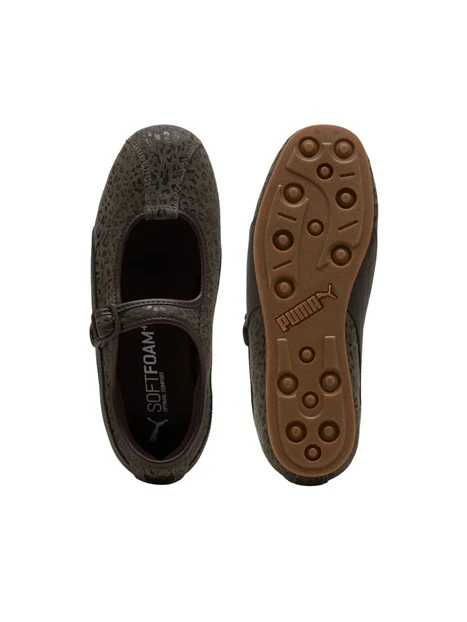 BALLERINE ANIMALIER DONNA MARRONE