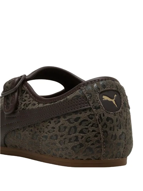 BALLERINE ANIMALIER DONNA MARRONE