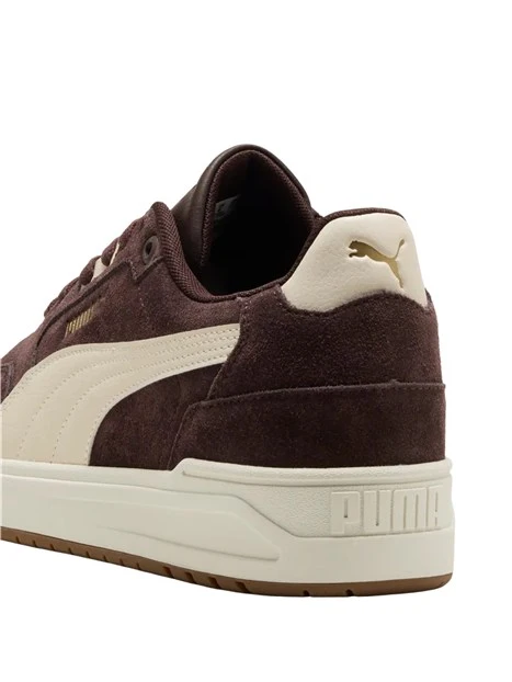 SNEAKERS BASSE IN CAMOSCIO UOMO MARRONE