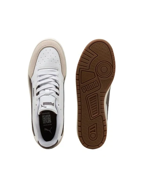 SNEAKERS BASSE DESIGN BASKETBALL UOMO BIANCO
