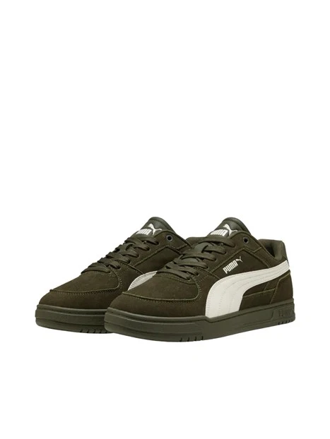SNEAKERS BASSE EFFETTO SCAMOSCIATO UOMO VERDE