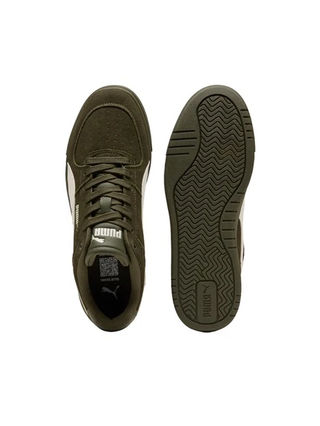 SNEAKERS BASSE EFFETTO SCAMOSCIATO UOMO VERDE