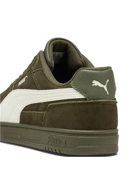 SNEAKERS BASSE EFFETTO SCAMOSCIATO UOMO VERDE