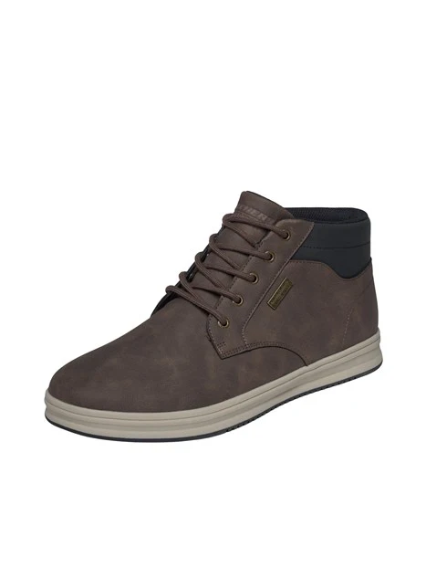 SNEAKERS ALTE 211461 IMPERMEABILI UOMO MARRONE