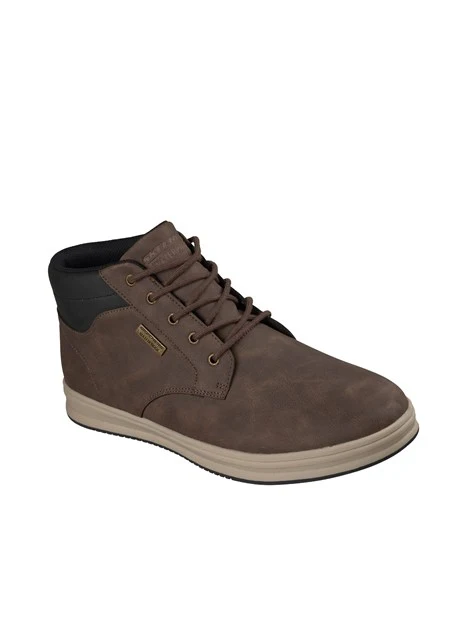 SNEAKERS ALTE 211461 IMPERMEABILI UOMO MARRONE