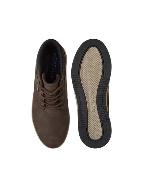 SNEAKERS ALTE 211461 IMPERMEABILI UOMO MARRONE
