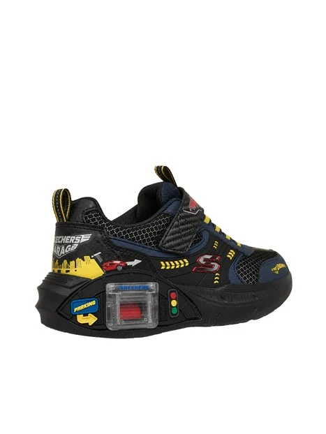 SNEAKERS BASSE 402150L GARAGE SCORREVOLE BAMBINO NERO