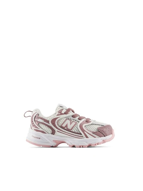 SNEAKERS BASSE CON INSERTI A CONTRASTO BAMBINA ROSA
