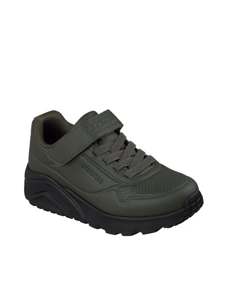 SNEAKERS PLATFORM 403695L A STRAPPO BAMBINO VERDE