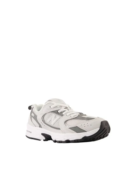 SNEAKERS BASSE CON INSERTI TRAFORATI BAMBINA GRIGIO