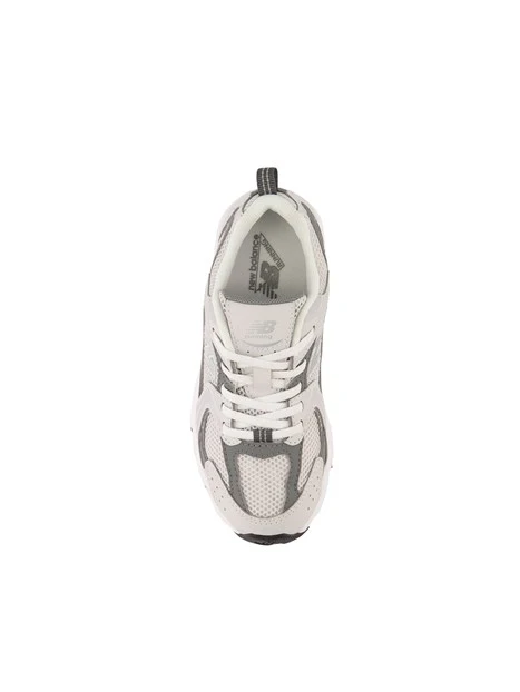 SNEAKERS BASSE CON INSERTI TRAFORATI BAMBINA GRIGIO