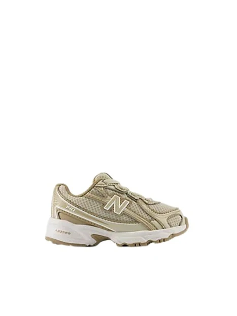 SNEAKERS SPORTIVE CON INSERTI TONO SU TONO BAMBINA TORTORA