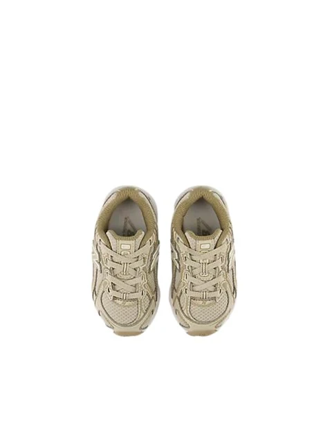 SNEAKERS SPORTIVE CON INSERTI TONO SU TONO BAMBINA TORTORA