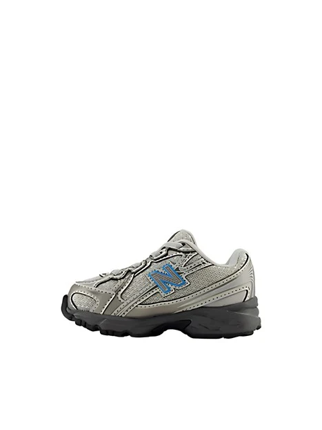 SNEAKERS SPORTIVE CON DETTAGLI METALLIZZATI BAMBINO ARGENTO