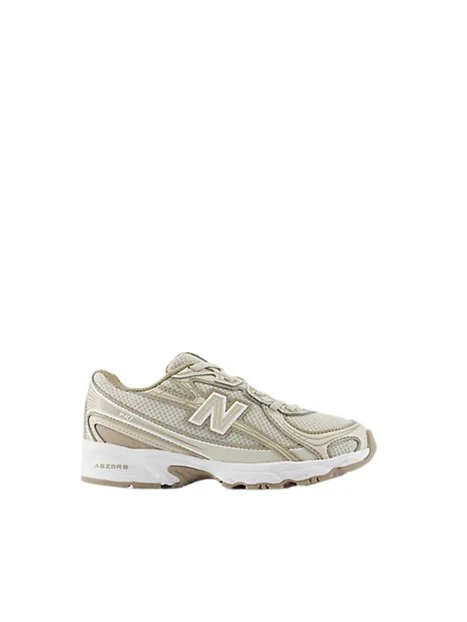 SNEAKERS SPORTIVE CON INSERTI A CONTRASTO BAMBINA TORTORA
