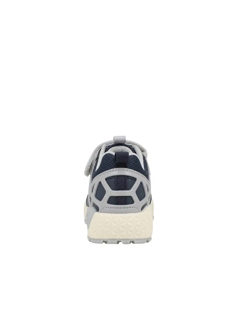 SNEAKERS BASSE IN TESSUTO TECNICO CON STRAPPO BAMBINO BLU