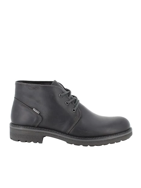 STRINGATE POLACCHINE IN NABUK GORE-TEX UOMO NERO