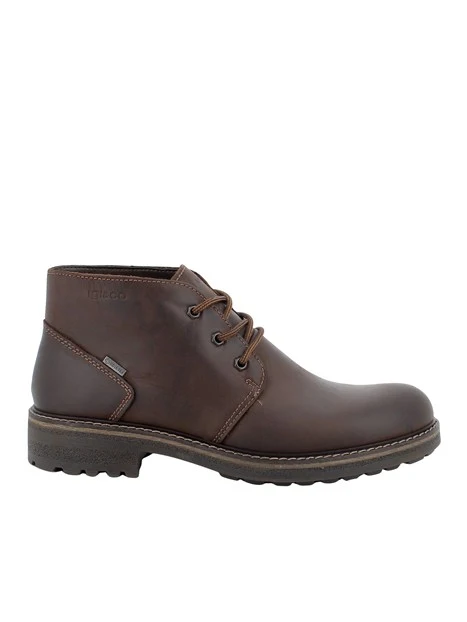STRINGATE POLACCHINE IN NABUK GORETEX UOMO MARRONE