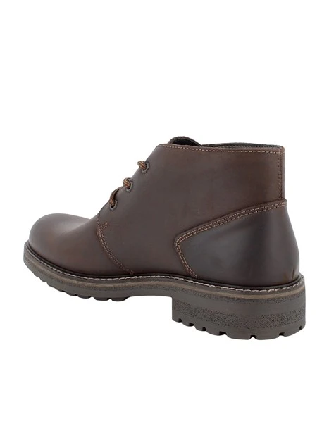 STRINGATE POLACCHINE IN NABUK GORETEX UOMO MARRONE