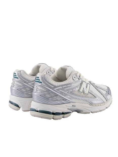 SNEAKERS BASSE CON INSERTI METALLIZZATI DONNA ARGENTO