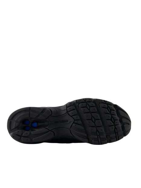 SNEAKERS BASSE CON PANNELLI SAGOMATI UOMO NERO