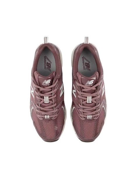 SNEAKERS BASSE IN MESH CON INSERTI TONO SU TONO DONNA ROSA
