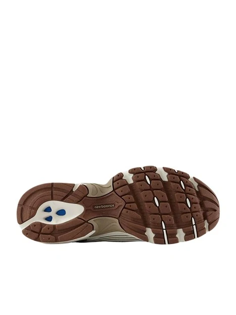 SNEAKERS BASSE IN MESH CON INSERTI A CONTRASTO DONNA BEIGE