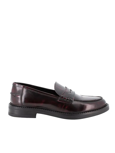 MOCASSINI PENNY LOAFER DONNA BORDEAUX