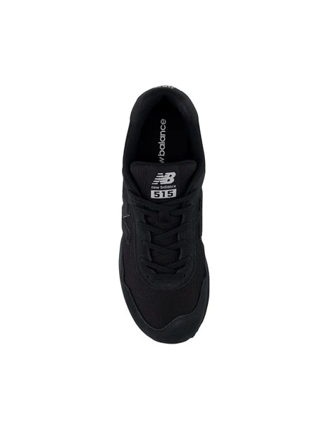 SNEAKERS BASSE CON INSERTI IN CAMOSCIO UOMO NERO