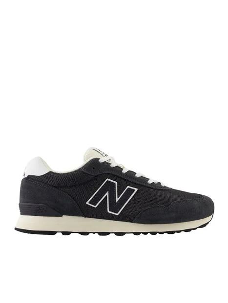 SNEAKERS BASSE CON INSERTI IN CAMOSCIO UNISEX ADULTO NERO