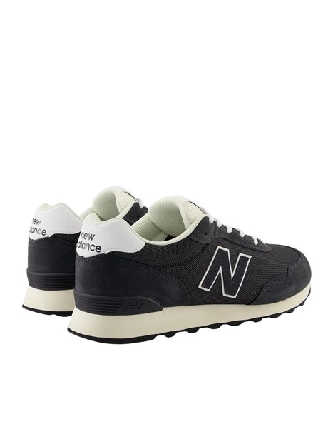 SNEAKERS BASSE CON INSERTI IN CAMOSCIO UNISEX ADULTO NERO