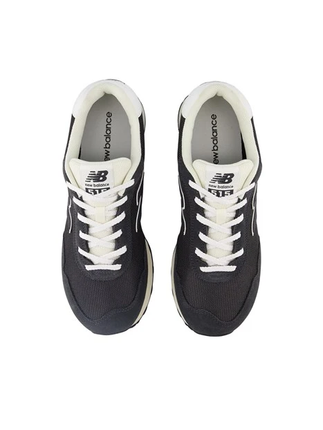 SNEAKERS BASSE CON INSERTI IN CAMOSCIO UNISEX ADULTO NERO