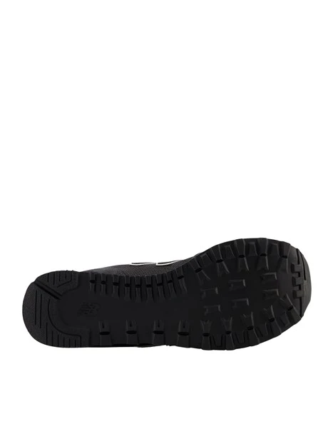 SNEAKERS BASSE CON INSERTI IN CAMOSCIO UNISEX ADULTO NERO