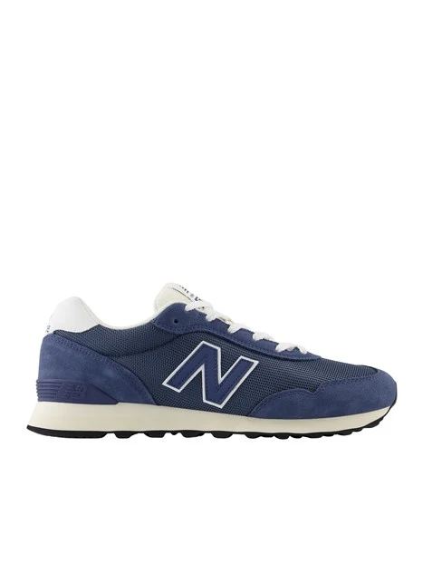 SNEAKERS BASSE CON INSERTI IN CAMOSCIO UOMO BLU