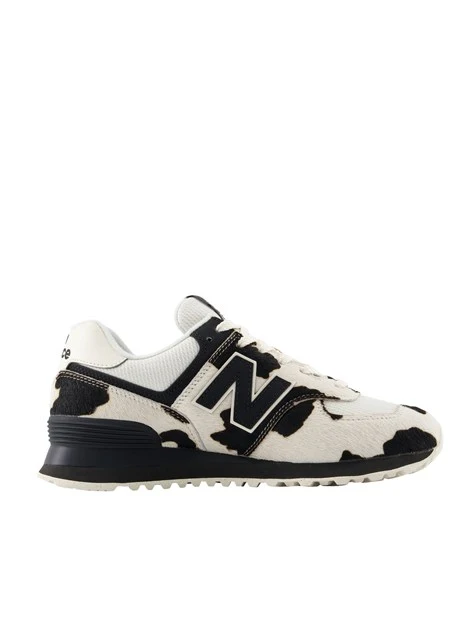 SNEAKERS BASSE CON FANTASIA ANIMALIER DONNA BIANCO