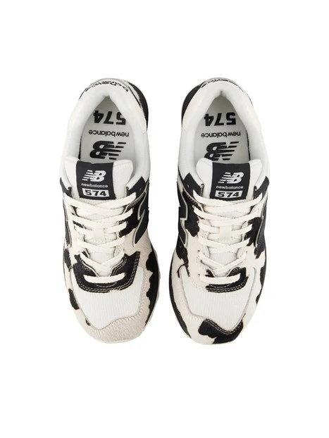 SNEAKERS BASSE CON FANTASIA ANIMALIER DONNA BIANCO