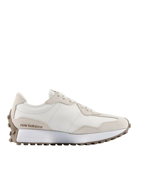 SNEAKERS BASSE CON INSERTI IN CAMOSCIO DONNA AVORIO