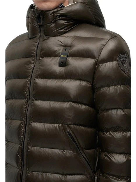 GIACCA IMPERMEABILE CON OVATTA TERMICA UOMO MARRONE