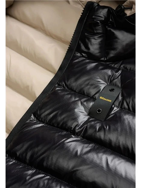 GIACCA IMPERMEABILE CON OVATTA TERMICA UOMO NERO