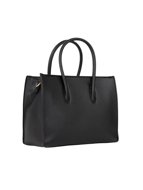 BORSA A TRACOLLA CON DOPPIO MANICO DONNA NERO