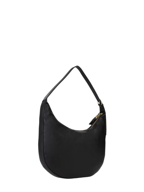 BORSA A SPALLA VBSADF07 A MEZZALUNA DONNA NERO