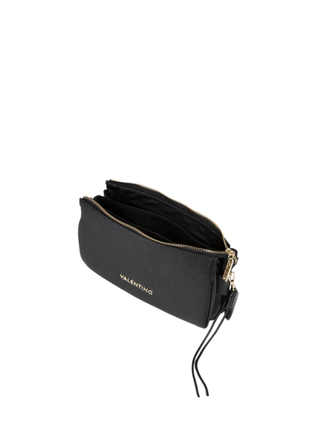 BORSA A TRACOLLA VBSADF42 CON LOGO DONNA NERO