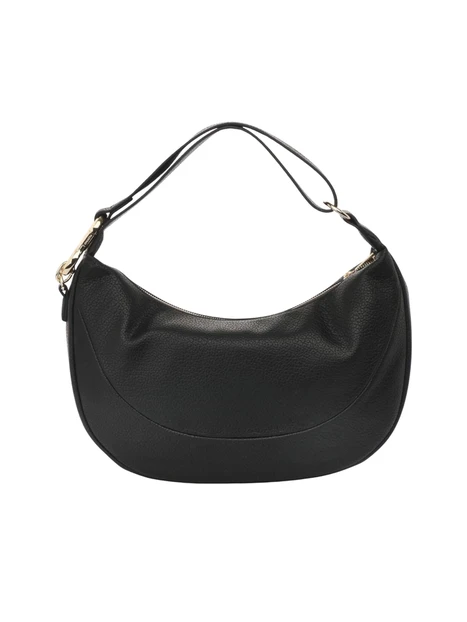 BORSA A TRACOLLA MEZZALUNA DONNA NERO
