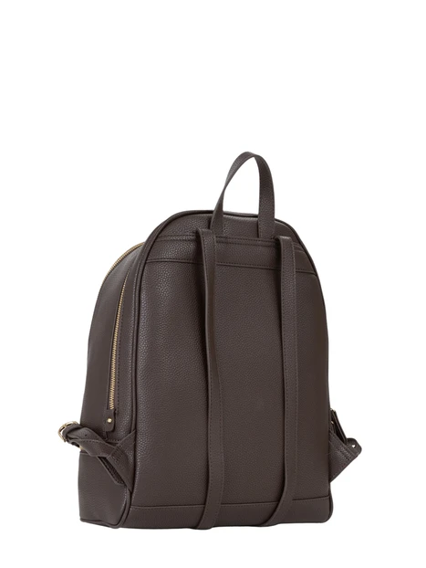 ZAINO CON DOPPIA ZIP DONNA MARRONE